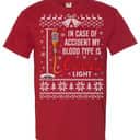 Cool In Case Of Accident My Blood Type Is Coors Light T-Shirt Cool In Case Of Accident My Blood Type Is Coors Light T-Shirt