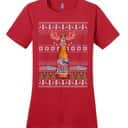 Reindeer Coors Light Christmas T-Shirt
