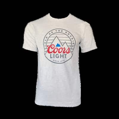 Cold As The Rockies Coors Light T-Shirt Cold As The Rockies Coors Light T-Shirt