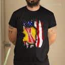 Budweiser T-Shirt US Flag Gift For Beer Drinkers Budweiser T-Shirt US Flag Gift For Beer Drinkers