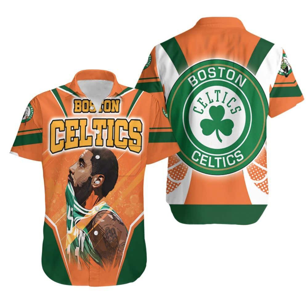 Kyrie Irving 11 Boston Celtics Hawaiian Shirt Gift For Basketball Fans Kyrie Irving 11 Boston Celtics Hawaiian Shirt Gift For Basketball Fans