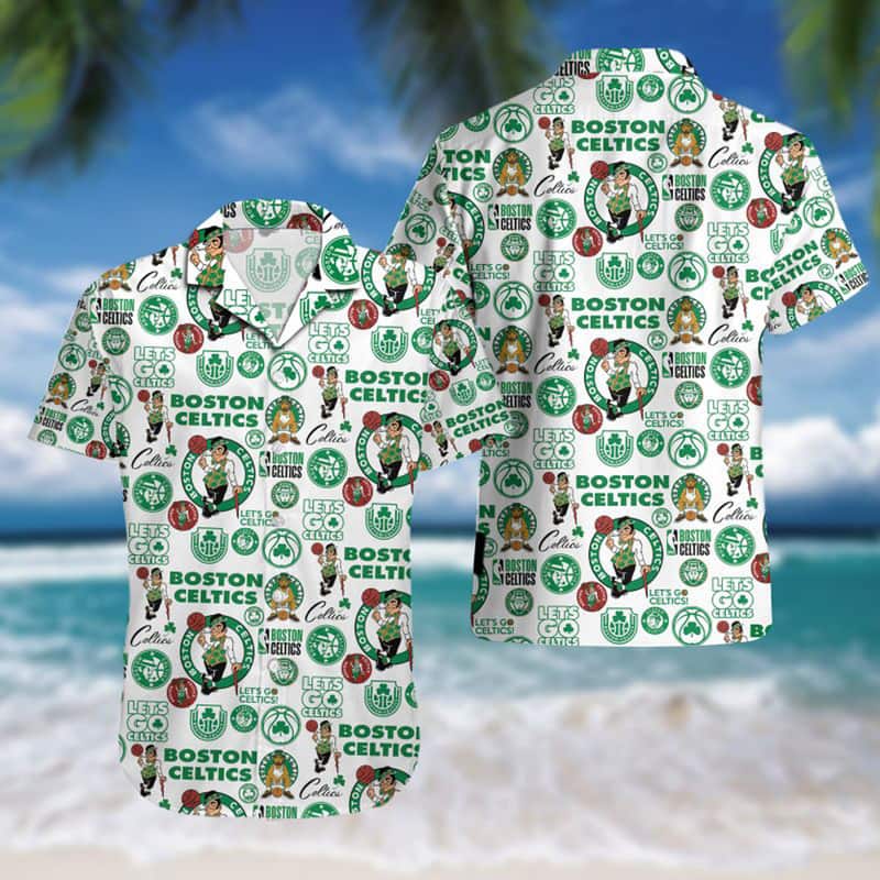 Boston Celtics Hawaiian Shirt Gift For Basketball Players Boston Celtics Hawaiian Shirt Gift For Basketball Players