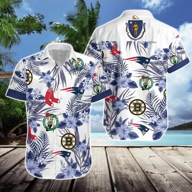 Boston Celtics Hawaiian Shirt Good Gift For Basketball Players Boston Celtics Hawaiian Shirt Good Gift For Basketball Players