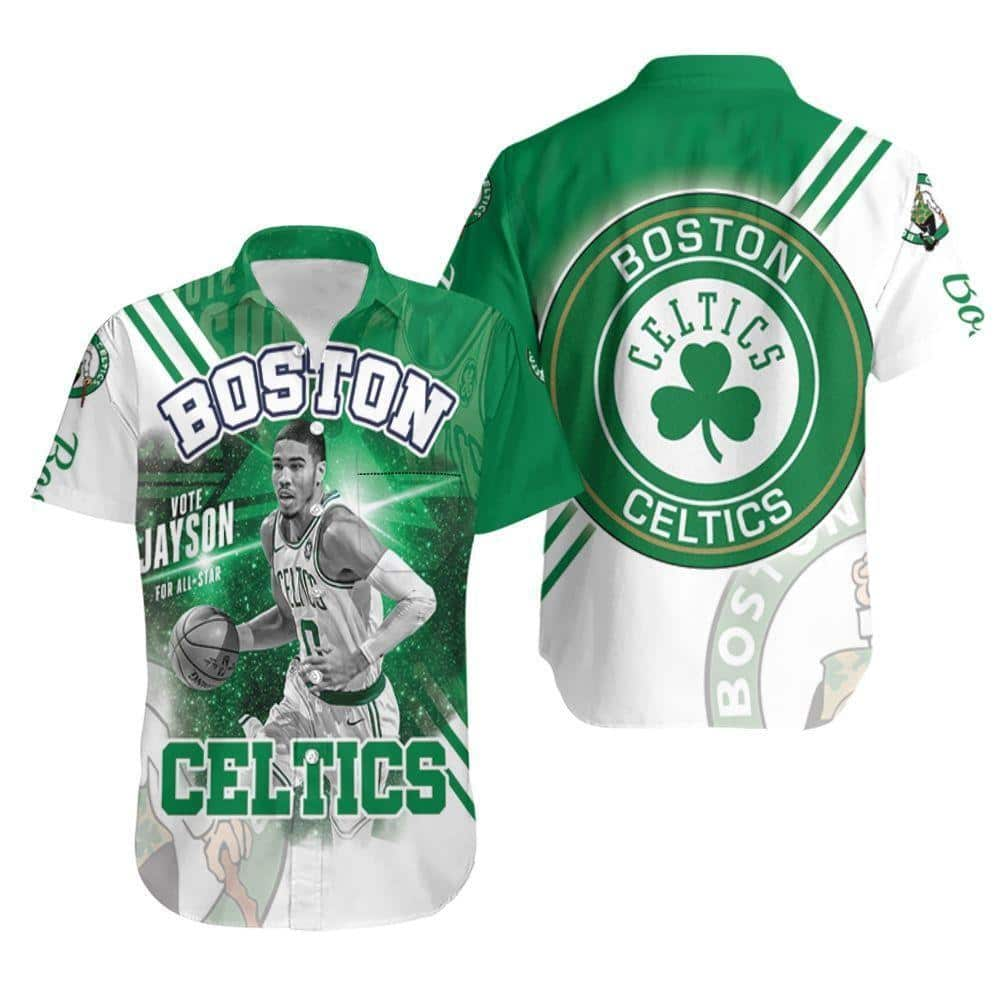 Jayson Tatum Boston Celtics Hawaiian Shirt Best Basketball Gift