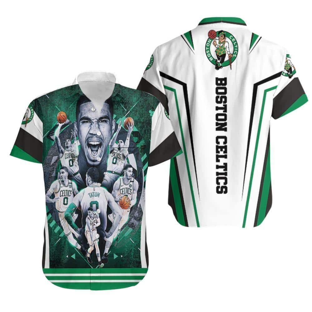 Jayson Tatum Boston Celtics Hawaiian Shirt Birthday Gift For Basketball Players Jayson Tatum Boston Celtics Hawaiian Shirt Birthday Gift For Basketball Players