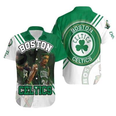 Paul Pierce 34 Boston Celtics Hawaiian Shirt Paul Pierce 34 Boston Celtics Hawaiian Shirt