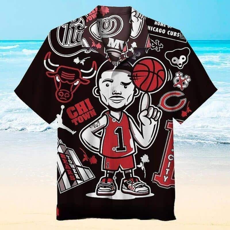 Chicago Bulls Hawaiian Shirt Gift For Basketball Players Chicago Bulls Hawaiian Shirt Gift For Basketball Players