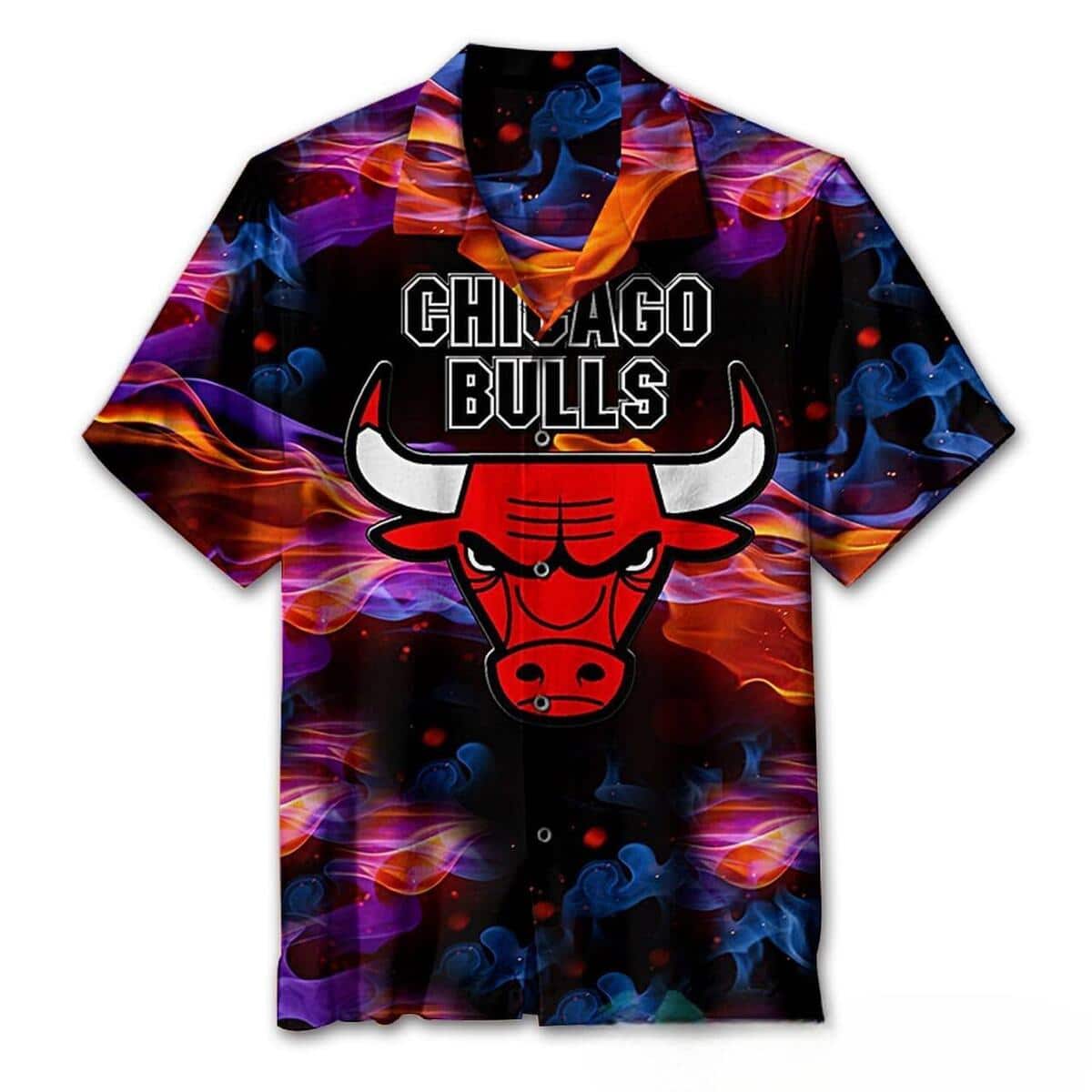 NBA Chicago Bulls Hawaiian Shirt Beach Lovers Gift NBA Chicago Bulls Hawaiian Shirt Beach Lovers Gift