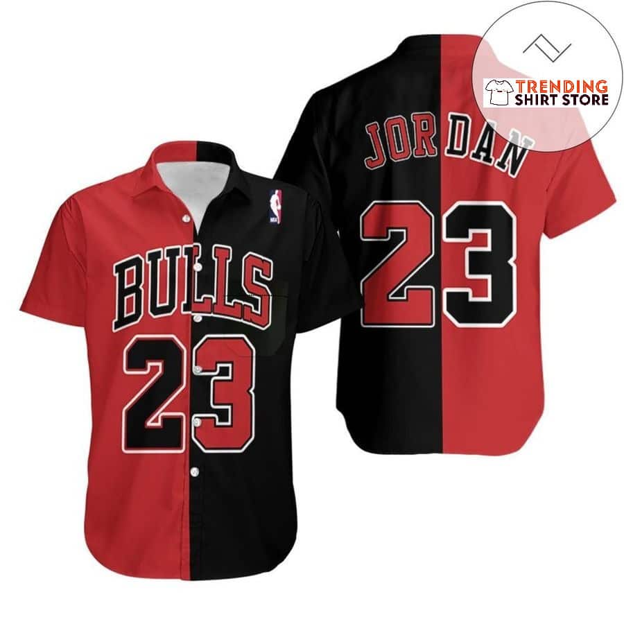 Michael Jordan 23 Chicago Bulls Hawaiian Shirt For Basketball Lovers Michael Jordan 23 Chicago Bulls Hawaiian Shirt For Basketball Lovers