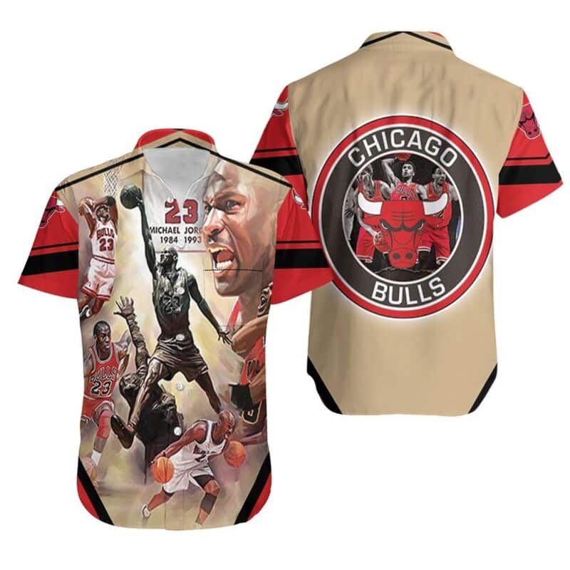 Legend Michael Jordan Chicago Bulls Hawaiian Shirt Legend Michael Jordan Chicago Bulls Hawaiian Shirt