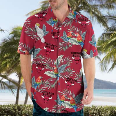 NBA Chicago Bulls Hawaiian Shirt Birthday Gift For Beach Lovers NBA Chicago Bulls Hawaiian Shirt Birthday Gift For Beach Lovers