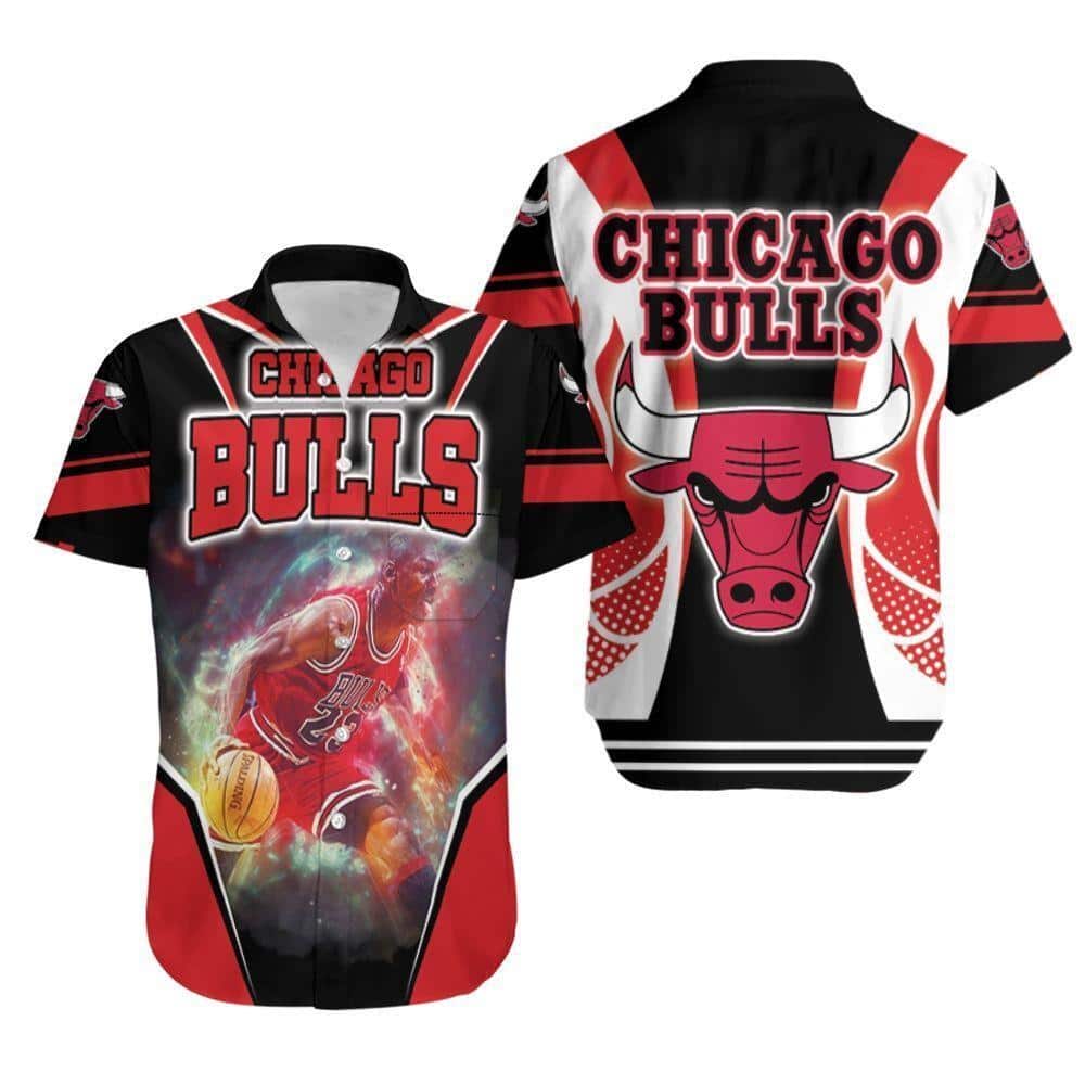 Michael Jordan 23 Chicago Bulls Gift For Basketball Players Hawaiian Shirt Michael Jordan 23 Chicago Bulls Gift For Basketball Players Hawaiian Shirt