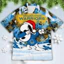 Golden State Warriors Hawaiian Shirt Funny Snoopy Dabbing The Peanuts