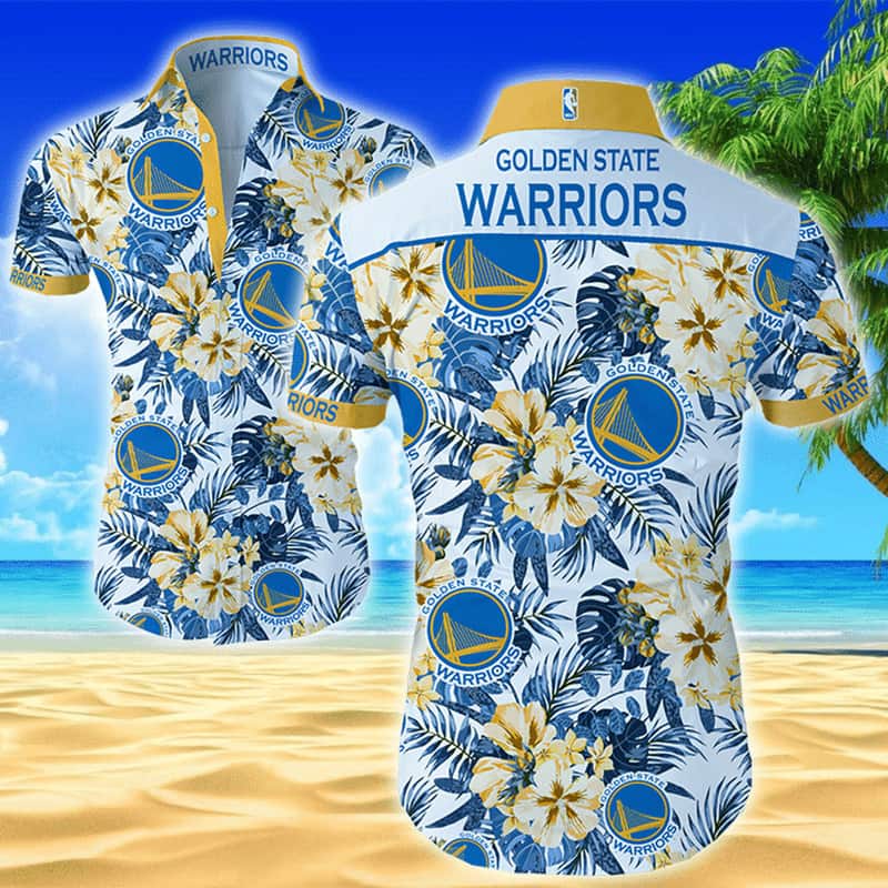 Golden State Warriors Hawaiian Shirt Gift For Beach Lovers Golden State Warriors Hawaiian Shirt Gift For Beach Lovers
