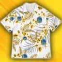 Golden State Warriors Hawaiian Shirt Tropical Patterns Gift For Basketball Lovers Golden State Warriors Hawaiian Shirt Tropical Patterns Gift For Basketball Lovers