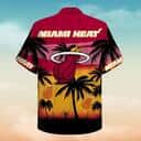 Vintage Miami Heat Hawaiian Shirt Gift For Beach Lovers Vintage Miami Heat Hawaiian Shirt Gift For Beach Lovers