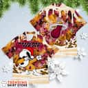 Funny Snoopy Miami Heat Hawaiian Shirt For Basketball Lovers Funny Snoopy Miami Heat Hawaiian Shirt For Basketball Lovers