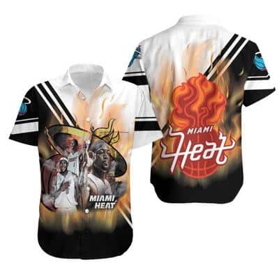 NBA Miami Heat Hawaiian Shirt For Basketball Lovers NBA Miami Heat Hawaiian Shirt For Basketball Lovers