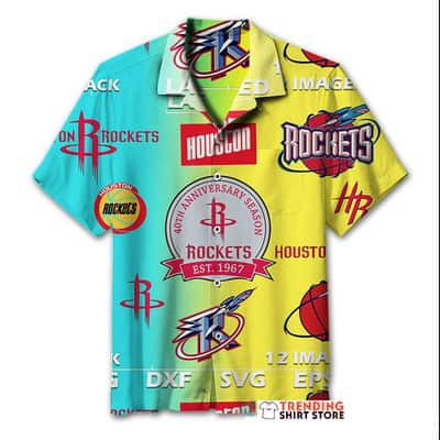 Cool Houston Rockets Hawaiian Shirt Beach Lovers Gift Cool Houston Rockets Hawaiian Shirt Beach Lovers Gift