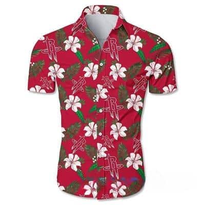 Houston Rockets Hawaiian Shirt For Basketball Lovers Houston Rockets Hawaiian Shirt For Basketball Lovers