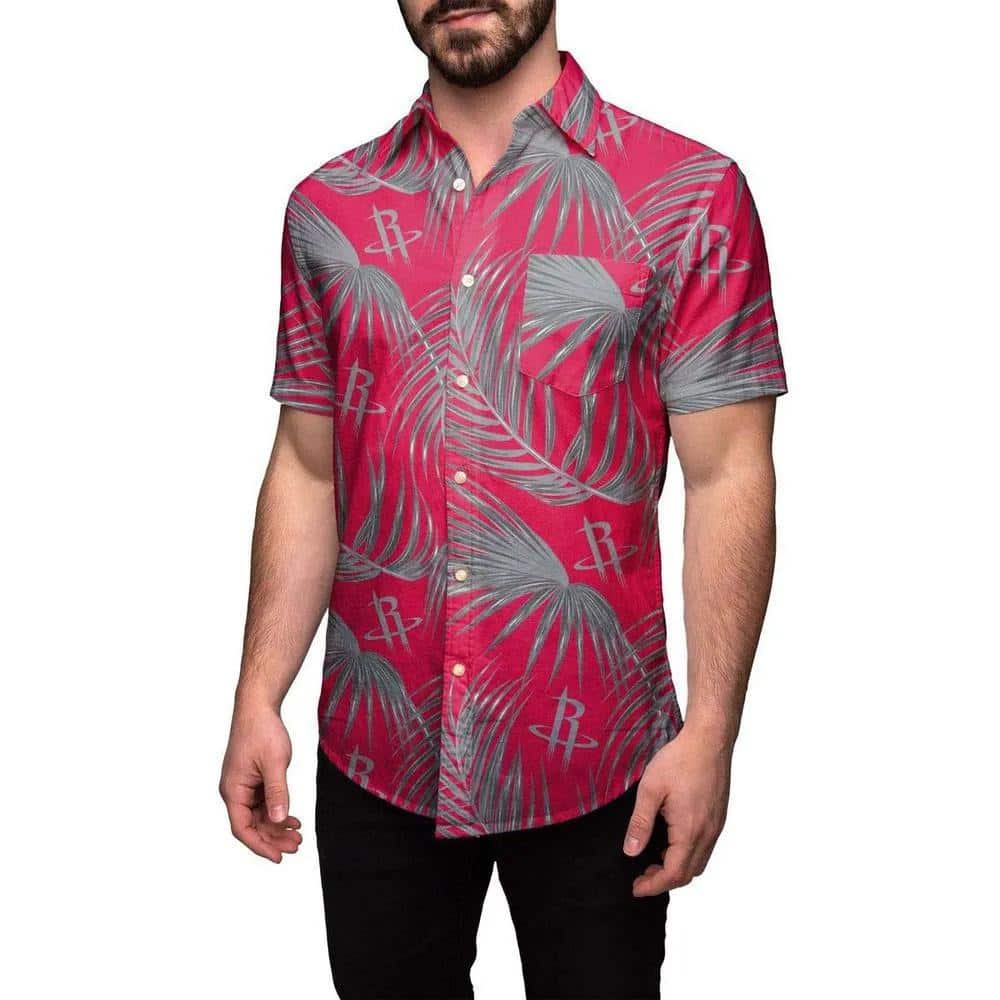 NBA Houston Rockets Hawaiian Shirt All Over Print NBA Houston Rockets Hawaiian Shirt All Over Print