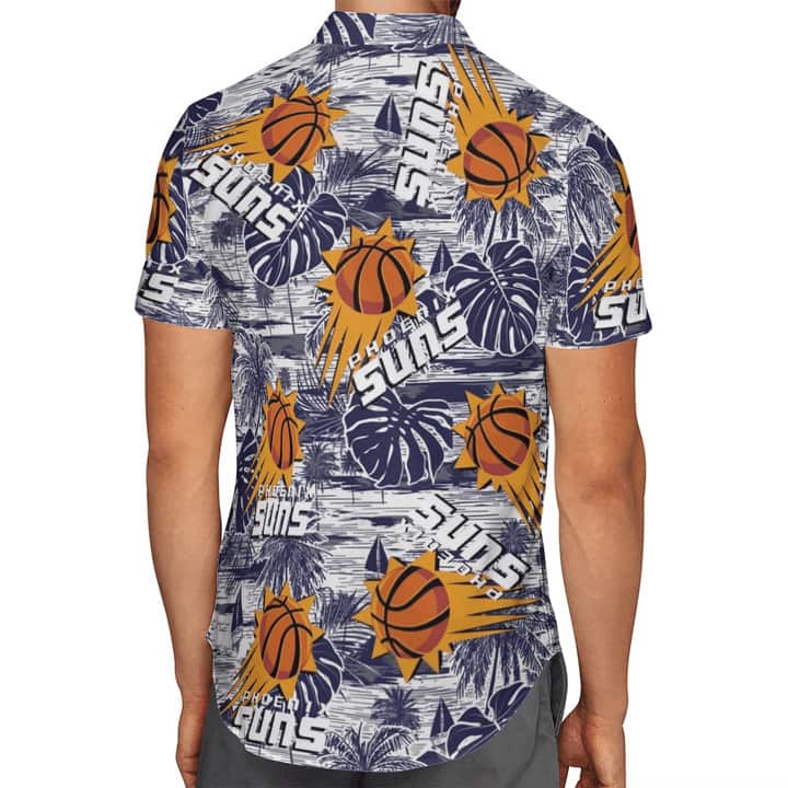 Vintage Phoenix Suns Hawaiian Shirt Birthday Gift For Basketball Players Vintage Phoenix Suns Hawaiian Shirt Birthday Gift For Basketball Players