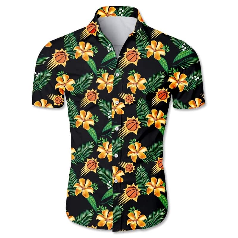 Phoenix Suns Hawaiian Shirt Tropical Flora Gift For Beach Lovers Phoenix Suns Hawaiian Shirt Tropical Flora Gift For Beach Lovers