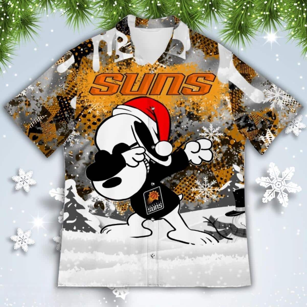 Funny Snoopy Phoenix Suns Hawaiian Shirt Beach Lovers Gift Funny Snoopy Phoenix Suns Hawaiian Shirt Beach Lovers Gift