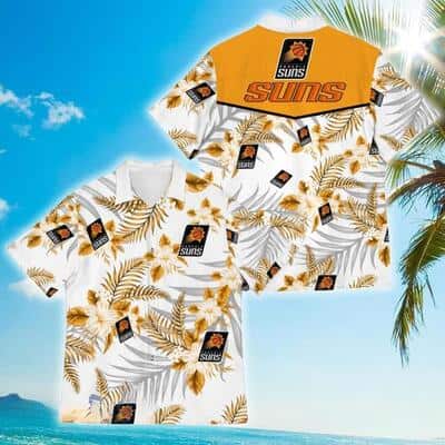 Phoenix Suns Hawaiian Shirt Flower Pattern Beach Lovers Gift Phoenix Suns Hawaiian Shirt Flower Pattern Beach Lovers Gift