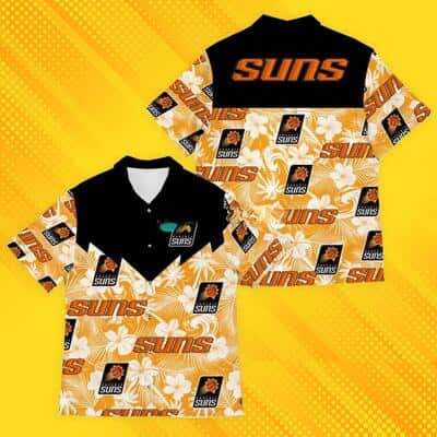 Phoenix Suns Hawaiian Shirt Hibiscus Flower For Beach Lovers Phoenix Suns Hawaiian Shirt Hibiscus Flower For Beach Lovers