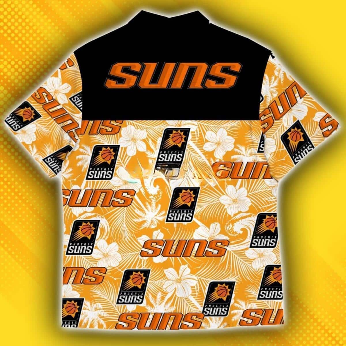 Phoenix Suns Hawaiian Shirt Hibiscus Flower For Beach Lovers Phoenix Suns Hawaiian Shirt Hibiscus Flower For Beach Lovers