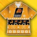 Phoenix Suns Hawaiian Shirt Snowflake Pattern For Basketball Lovers Phoenix Suns Hawaiian Shirt Snowflake Pattern For Basketball Lovers