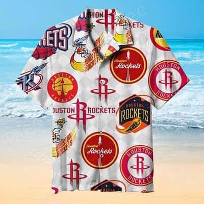 Houston Rockets Hawaiian Shirt Gift For Basketball Players Houston Rockets Hawaiian Shirt Gift For Basketball Players