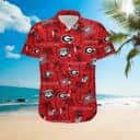 Georgia Bulldogs UGA Hawaiian Shirt Tropical Coconut Football Gift Georgia Bulldogs UGA Hawaiian Shirt Tropical Coconut Football Gift