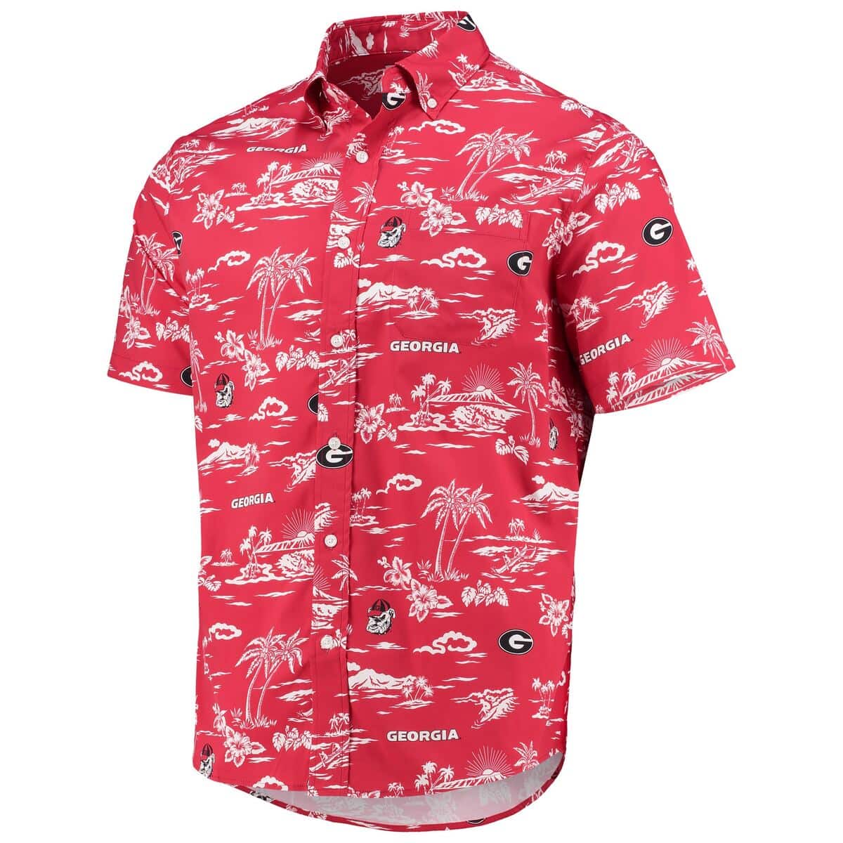 Georgia Bulldogs UGA Hawaiian Shirt Beach Lovers Gift Georgia Bulldogs UGA Hawaiian Shirt Beach Lovers Gift