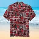 Georgia Bulldogs UGA Hawaiian Shirt Valentine's Gift For Football Lovers Georgia Bulldogs UGA Hawaiian Shirt Valentine's Gift For Football Lovers