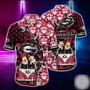 Mickey Mouse Georgia Bulldogs UGA Hawaiian Shirt Mickey Mouse Georgia Bulldogs UGA Hawaiian Shirt
