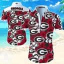 Georgia Bulldogs UGA Hawaiian Shirt Valentine's Gift For Football Fans Georgia Bulldogs UGA Hawaiian Shirt Valentine's Gift For Football Fans