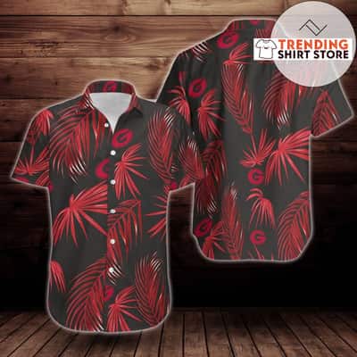 Georgia Bulldogs UGA Hawaiian Shirt Best Gift For Football Lovers Georgia Bulldogs UGA Hawaiian Shirt Best Gift For Football Lovers