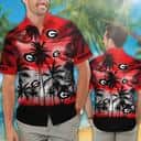 Georgia Bulldogs UGA Hawaiian Shirt Coconut Tree Georgia Bulldogs UGA Hawaiian Shirt Coconut Tree