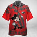 Funny Mickey Georgia Bulldogs UGA Hawaiian Shirt Football Gift