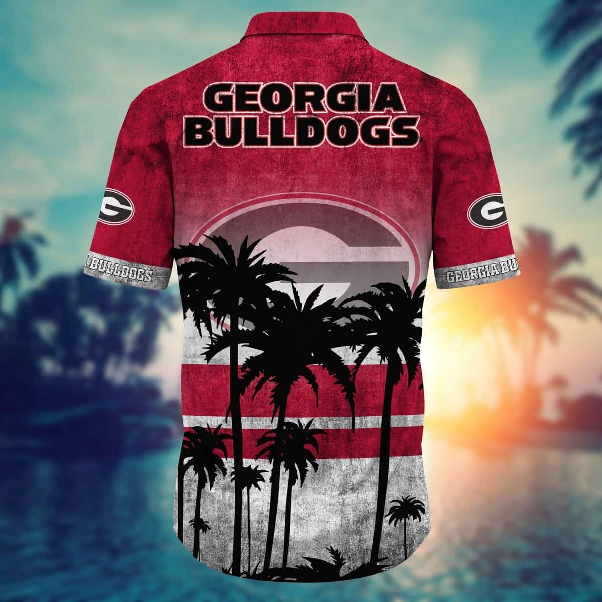 Vintage Georgia Bulldogs UGA Hawaiian Shirt Valentine's Gift For Football Lovers Vintage Georgia Bulldogs UGA Hawaiian Shirt Valentine's Gift For Football Lovers
