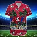 Parrot Georgia Bulldogs UGA Hawaiian Shirt Best Gift For Football Lovers