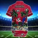 Parrot Georgia Bulldogs UGA Hawaiian Shirt Best Gift For Football Lovers
