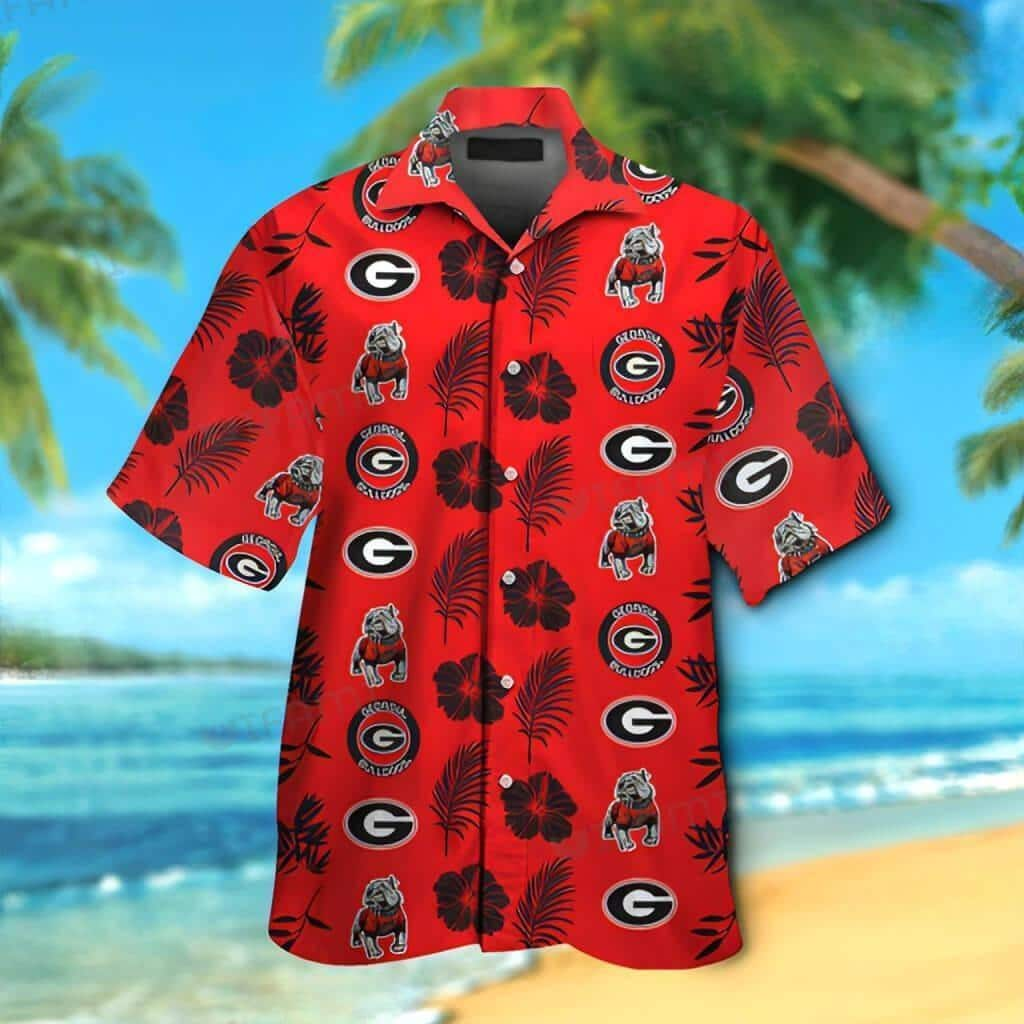 Cool Georgia Bulldogs UGA Hawaiian Shirt