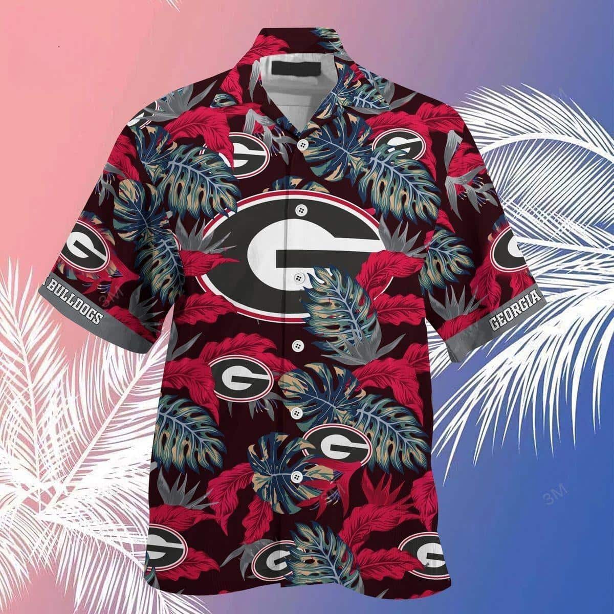 Stress Blessed And Georgia Bulldogs Obsessed UGA Hawaiian Shirt Stress Blessed And Georgia Bulldogs Obsessed UGA Hawaiian Shirt