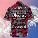 Stress Blessed And Georgia Bulldogs Obsessed UGA Hawaiian Shirt Stress Blessed And Georgia Bulldogs Obsessed UGA Hawaiian Shirt