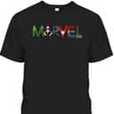 Marvel Avengers Character Text Portrait T-Shirt