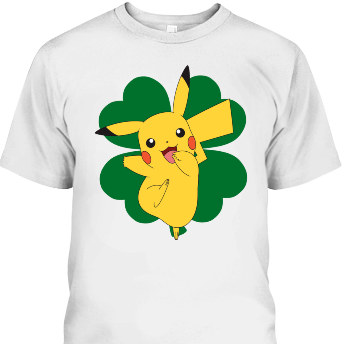 Pokemon St Patrick's Day Clover T-Shirt Pokemon St Patrick's Day Clover T-Shirt