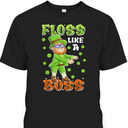 St Patrick's Day T-Shirt Leprechaun Floss Like A Boss St Patrick's Day T-Shirt Leprechaun Floss Like A Boss